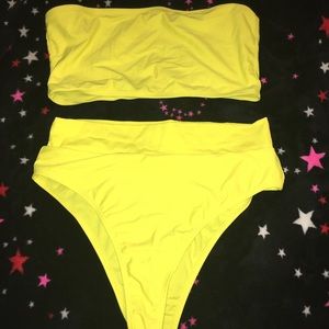 High waisted swimsuit